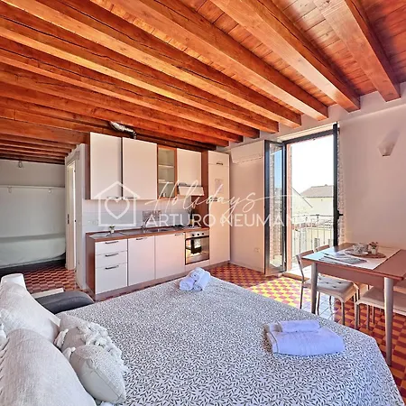 723 - Monolocale A In Centro Con Vista Mare - Inclusa Appartement Marcelli